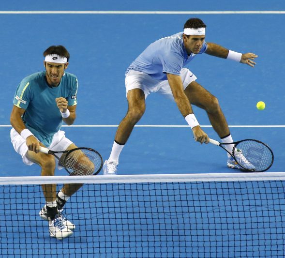 Del Potro y Mayer no pudieron frente al buen juego croata