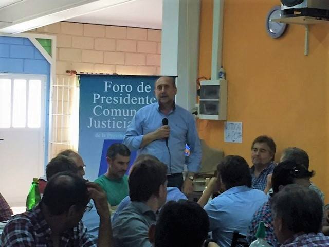 Perotti participó del Foro de presidentes comunales del PJ