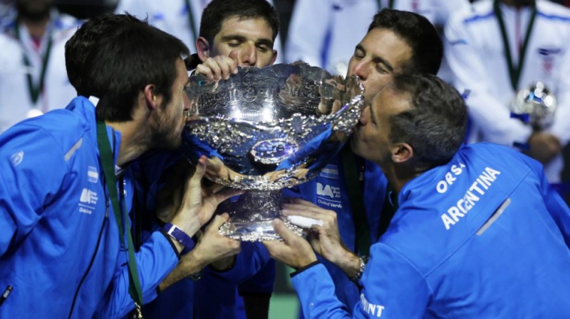 Los campeones de la Copa Davis celebrarán en Buenos Aires la histórica conquista