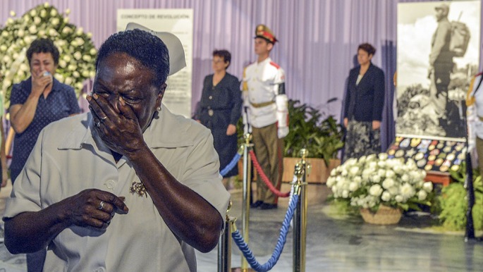 Comenzó la despedida a Fidel Castro en la Plaza de la Revolución