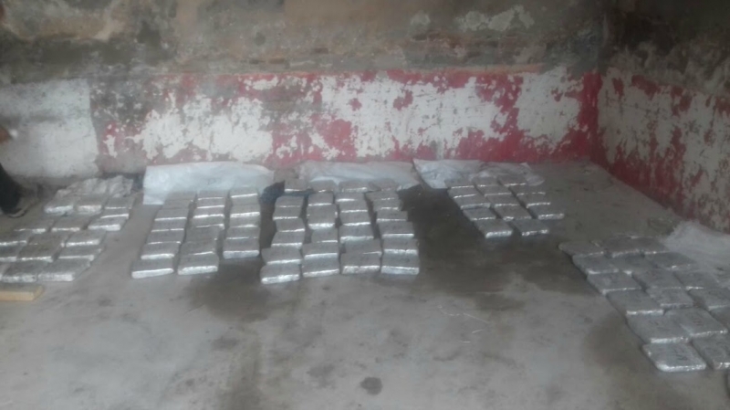 La Policía de Santa Fe secuestró 153 kilos de marihuana