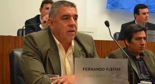 Robaron la casa del concejal Fleitas
