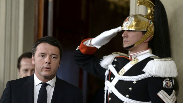 Tras el referendum, renunció Mateo Renzi