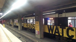 Reforzaron la seguridad en el subte por una amenaza anónima