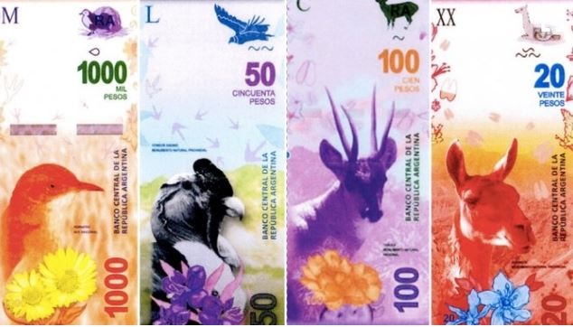 Animales autóctonos: los nuevos protagonistas de los billetes argentinos