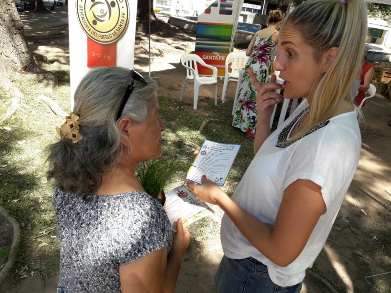 La Defensoría del Pueblo salió a la calle
