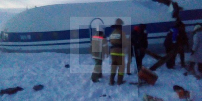 Un avión se partió en tres y sobrevivieron todos los pasajeros