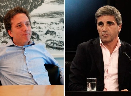 Nicolás Dujovne y Luis Caputo, los reemplazantes de Prat Gay
