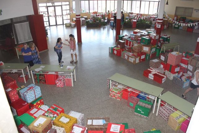 Más de 650 familias tuvieron una cena de Nochebuena muy especial