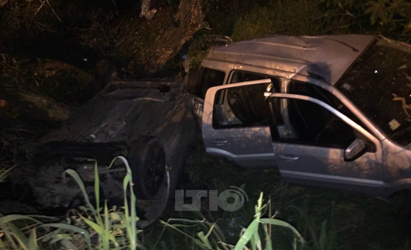 Accidente en la Ruta N° 168