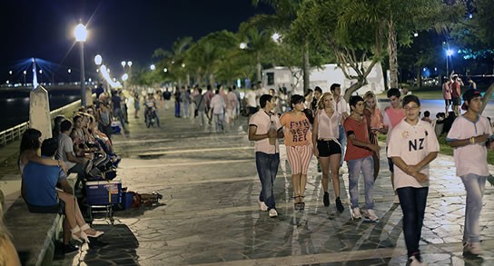 Baile y cumbia santafesina para recibir el 2017
