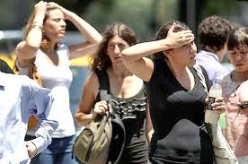 La térmica superó los 53 grados este mediodía