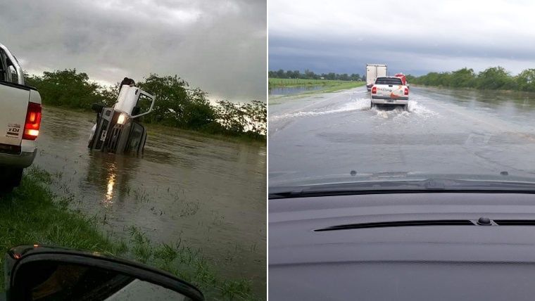 Localidades y rutas de la región muy complicadas