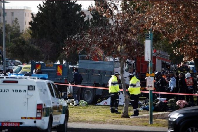 Un ataque con un camión deja cuatro muertos en Jersualén