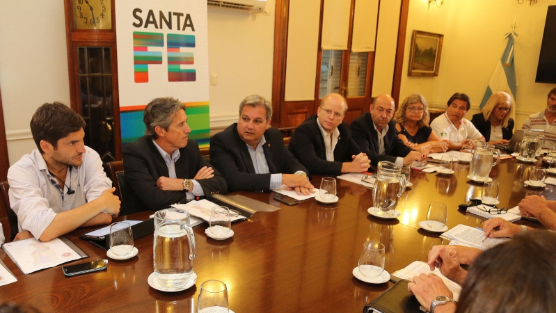 El gobierno evaluó el estado de situación en la provincia 