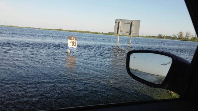 Se monitorea de cerca la altura del río Salado