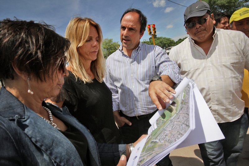 Nación gira $ 706 millones para obras en barrios de la ciudad