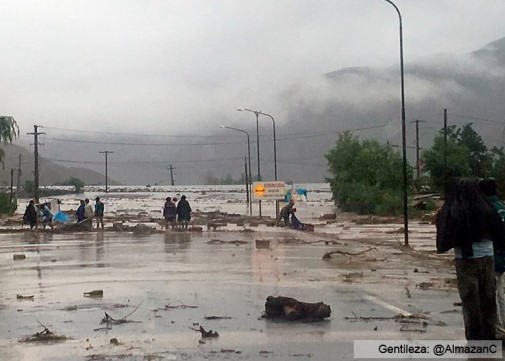 Jujuy: Un alud causó dos muertos y 40 familias evacuadas