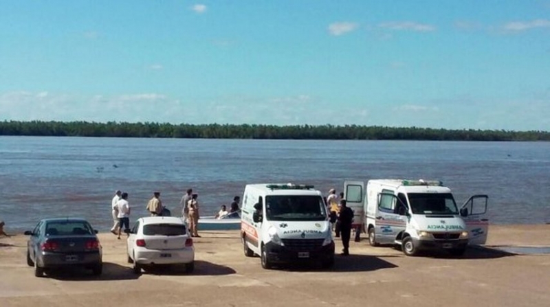 Un intendente desaparecido tras chocar con una lancha 
