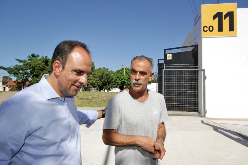 Inauguraron la Estación de Bombeo de Dorrego y Larrea