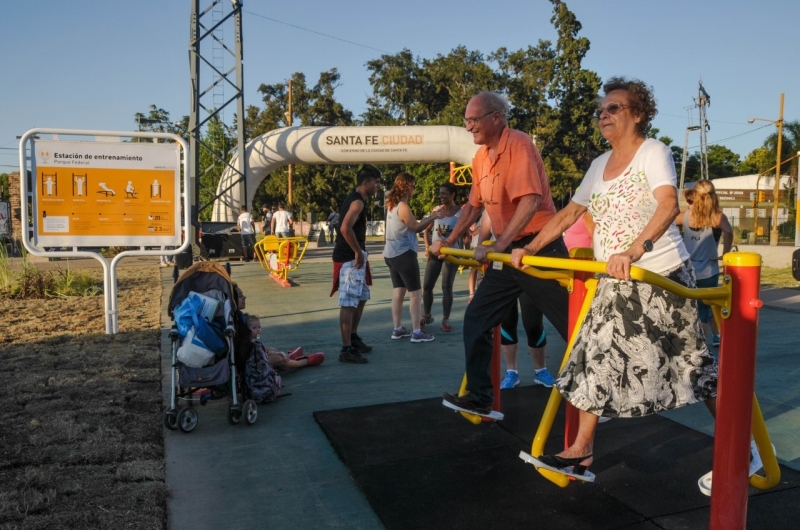 Inauguraron una Estación de Entrenamiento 