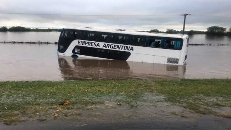 Arroyo Seco: perjudicada por las intensas lluvias