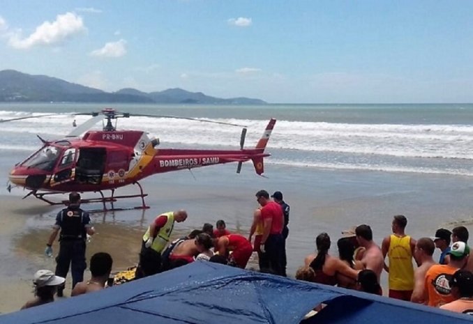 Un argentino murió en las playas de Brasil