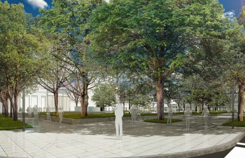 Presentaron el proyecto para revalorizar la Plaza del Soldado