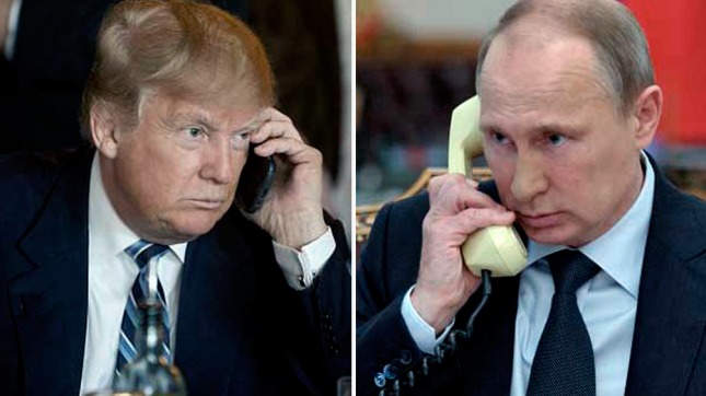 Putin y Trump hablarán este sábado por teléfono