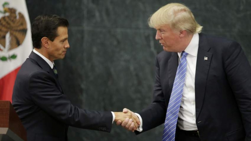 Trump y Peña Nieto hablaron por teléfono y acordaron no pronunciarse al respecto