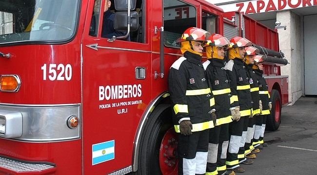Principio de incendio terminó con un hombre detenido