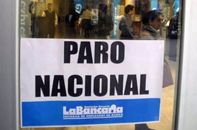 Se levantó el paro bancario