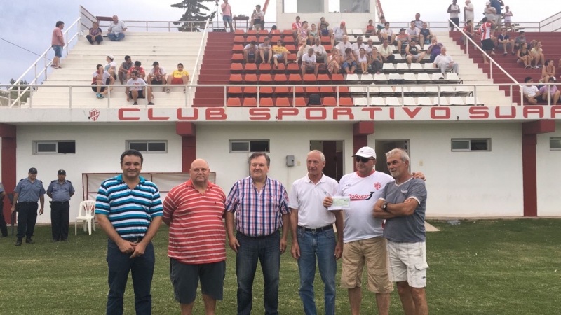 El Senador Michlig visitó Villa Trinidad y Suardi