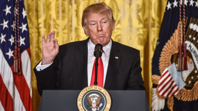 Trump brindó su primer discurso ante el Congreso