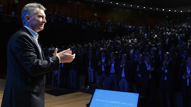 Macri reunió al gabinete nacional con el bonaerense y el de la Ciudad