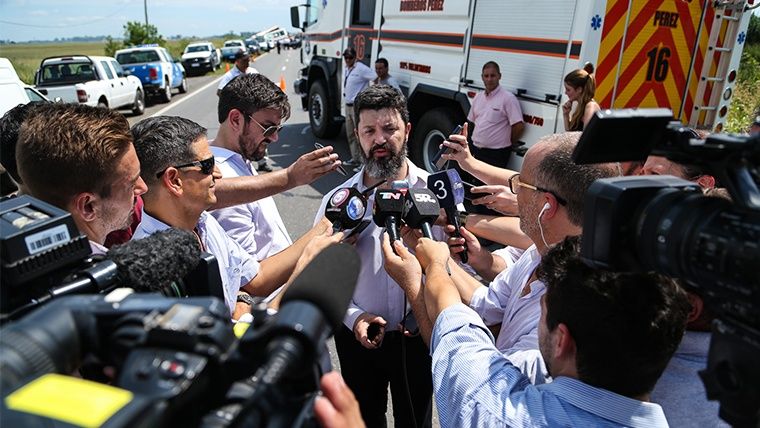 Confirman que reventó un neumático y que estaba vencido