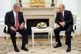 Putin y Netanyahu discuten en Moscú sobre la guerra en Siria