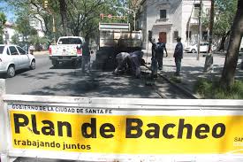 Plan de bacheo: trabajos previstos para el viernes