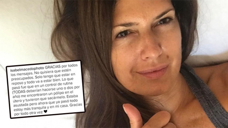 ISABEL MACEDO HABLÓ DE SU INTERNACIÓN