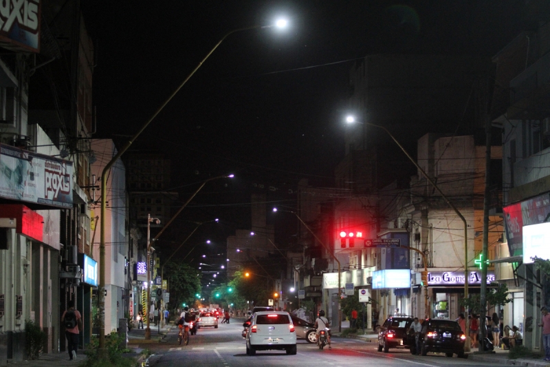 Tecnología LED para la red de alumbrado público por columnas
