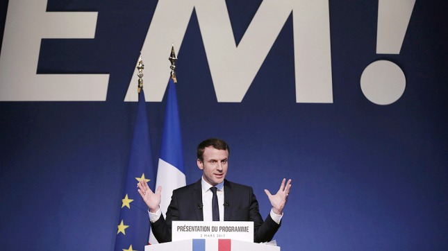 Macron afirmó que un triunfo de Le Pen 