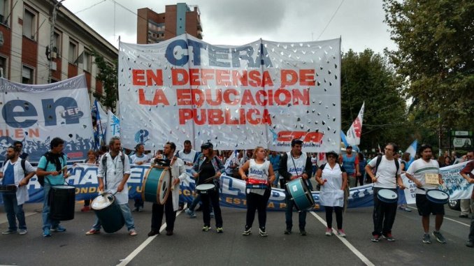 Se realiza hoy la Marcha Federal Docente