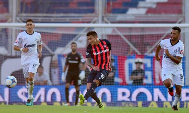 SAN LORENZO GOLEÓ A QUILMES