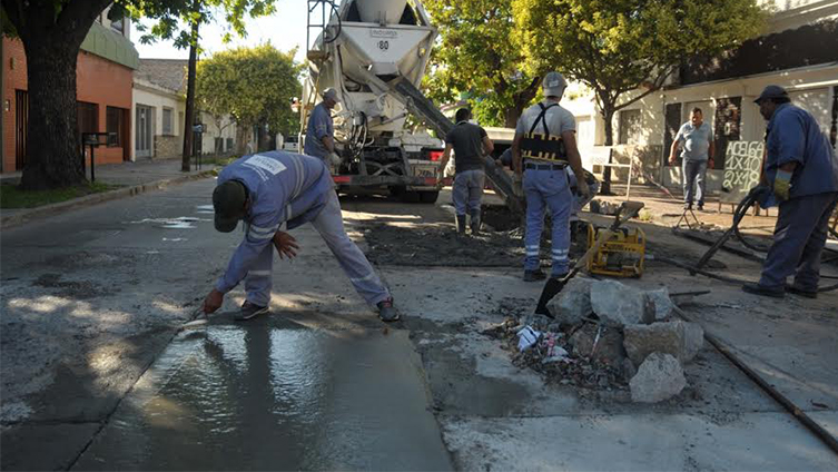 Ya se repararon más de 100 mil metros cuadrados de pavimento en toda la Ciudad