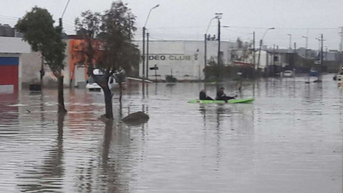 Grave temporal azotó el sur de Chubut y hay un muerto