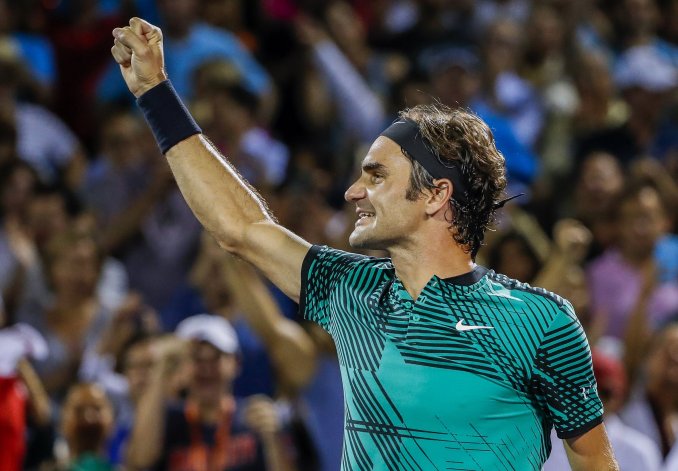 FEDERER LE GANÓ A KYRGIOS