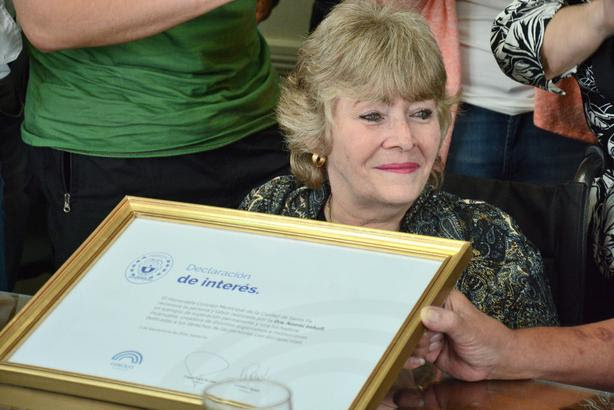 El Concejo reconoció a Noemí Imhoff