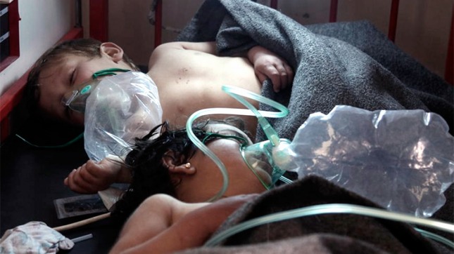 Siria: 72 los muertos por el supuesto bombardeo químico