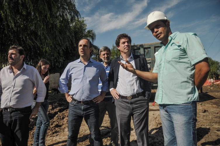 Nación financiará nuevas obras hídricas en la Ciudad 
