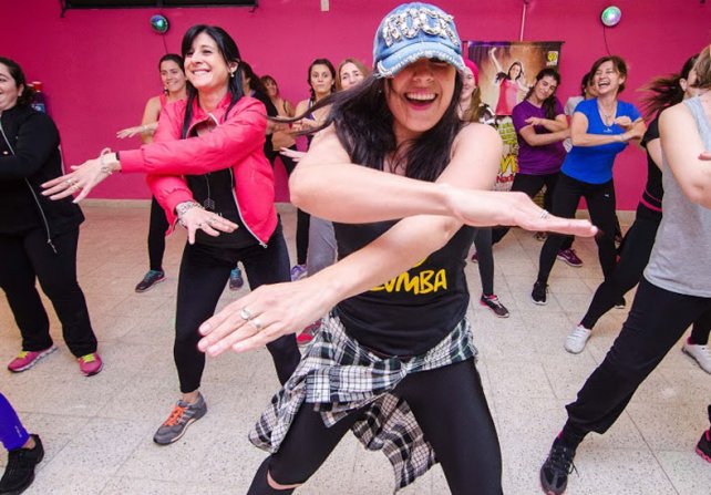 Zumba contra el cáncer de mama